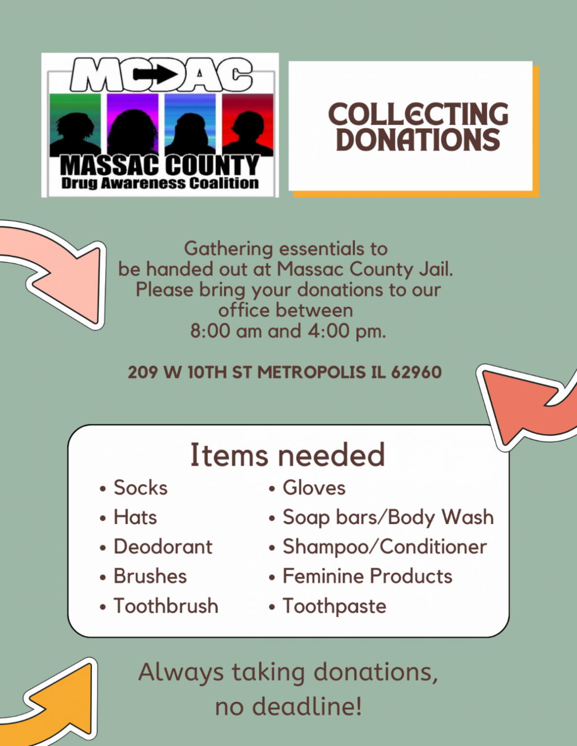 Massac County Drug Awareness Coalition Is Collecting Donations | WMOK